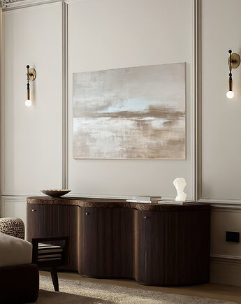 Abstrakcja strukturalna "Japandi-20", JuliaJozwiakart