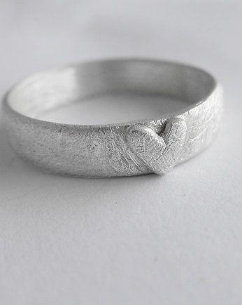 Pierścionek serduszko, Katarzyna Kaminska ART