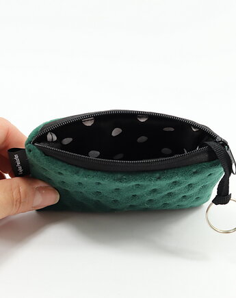 Zielone etui na klucze do torebki na prezent schowek do domu, RękaProduction