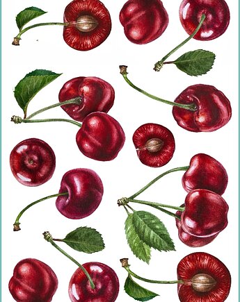 Tatuaż tymczasowy SWEET CHERRY SET, Fotobloki and decor