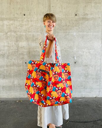 Marmollada - torebka bawełniana tXL FRIDA, marmollada