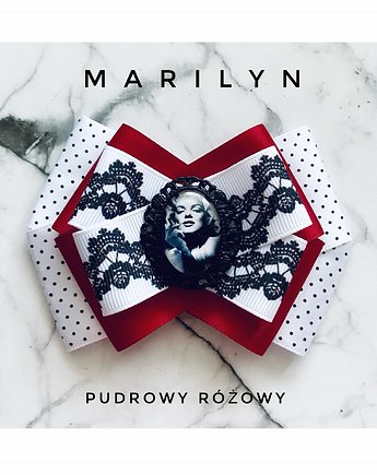 Kolekcja Brosz z Marilyn Monroe NOWOŚĆ Ikona Stylu, Pudrowy Różowy