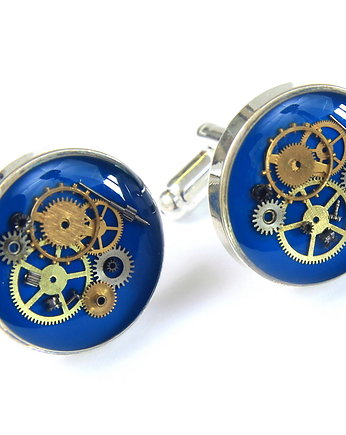 STEAM DREAM BLUE - SPINKI HANDMADE gratis kurier, DROBINY CZASU