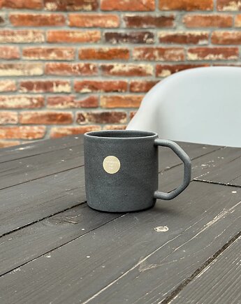Kubek Ceramiczny Mat Grey 400 ml  EB, POTPOTSTUDIO