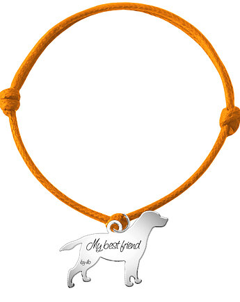 LABRADOR bransoletka z grawerem, by ilo