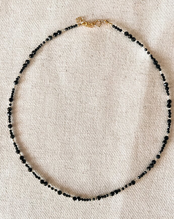 Naszyjnik Choker MON czarny turmalin, Martellie Jewellery