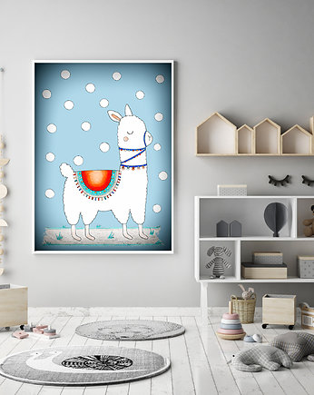 Lama. Plakat, Malgorzata Domanska