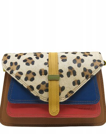 Torebka damska klasyczna elegancka skórzana na ramię pasek OLIVKA, Olivka Warsaw