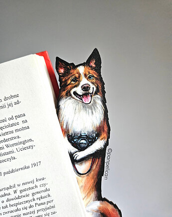 Zakładka do książki Owczarek Australijski Buki*, Pan Pelican