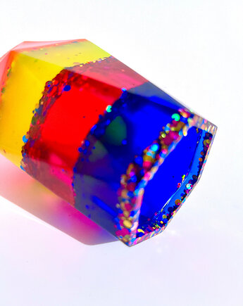 Wazonik kubek z żywicy epoksydowej, My Resin Design