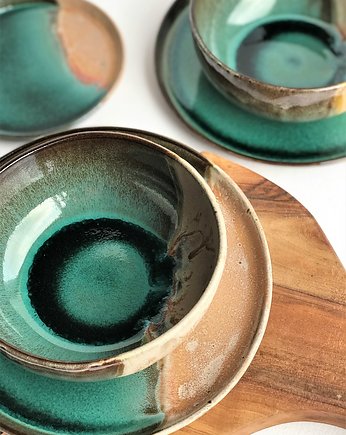 Miska ceramiczna ok. 750 ml robiona ręcznie, Ceramika Tyka