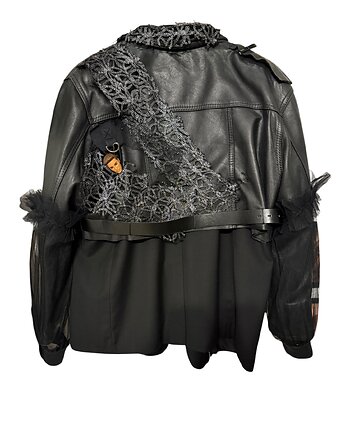 Black Swan Leather Jacket One of One Genuine Leather XS-M, prettydecay.studio