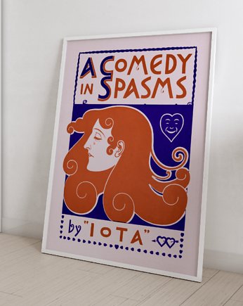 Plakat Vintage Retro Comedy, Storelia