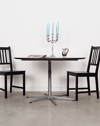 Stół jesionowy, duński design, lata 60,  Arne Jacobsen, Fritz Hansen, Przetwory design