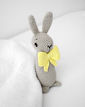 Zestaw ozdób wielkanocnych - szary/żółty, Lollipop