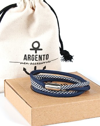 Sportowa Męska bransoletka paracord, Argento akcesoria