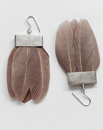 PIÓRKO kolczyki, Katarzyna Kaminska ART