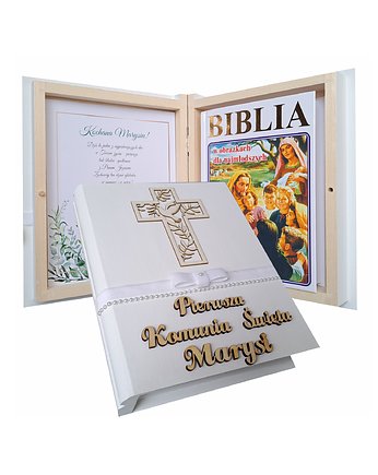 Komunia Święta, Pamiątka, Biblia, Perełki, Prowansalska Manufaktura