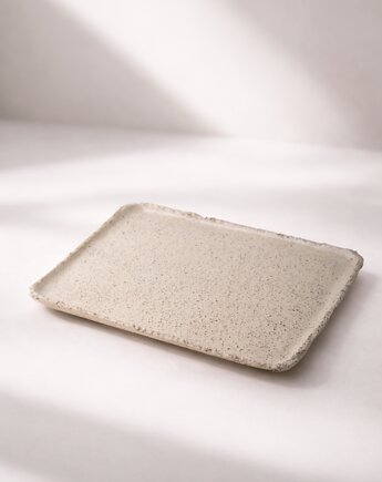 Prostokątna ceramiczna patera do serwowania, Joanna Szewczuk