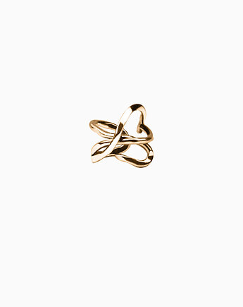 Nausznica Raw Gold, maksi.miuk Jewelry