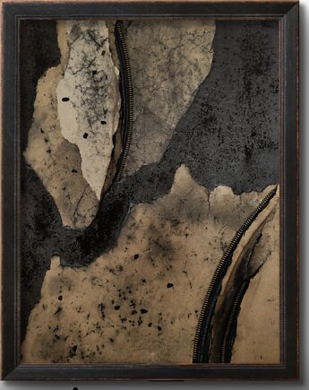 Obraz strukturalny "Rozdarta strefa ", p.art.able Paulina Jaroszewska