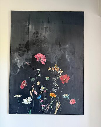 Ręcznie malowany obraz " Kwiaty", ReinerArt