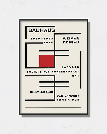 Bauhaus Art Exhibition Poster, Pas De LArt