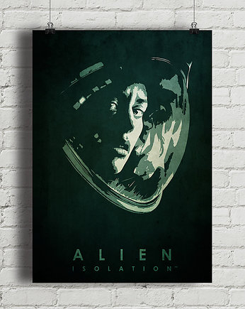 Obcy / Alien - plakat fine art, minimalmill