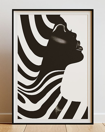 Plakat - Zebra woman, Harry Monkey
