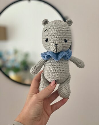 Miś Floki, prezent dla chłopca, prezent dla dziecka, HANDMADE crochet by Klaudia