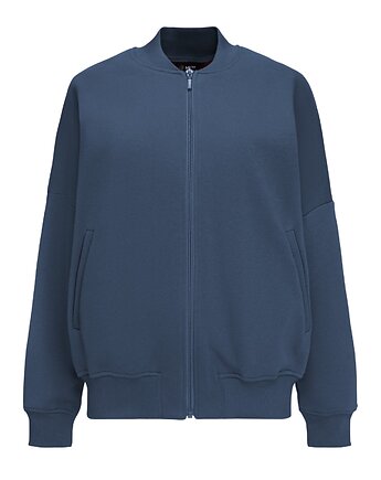 Bomberka Sporty Chic Niebieski Dżins, MKTP