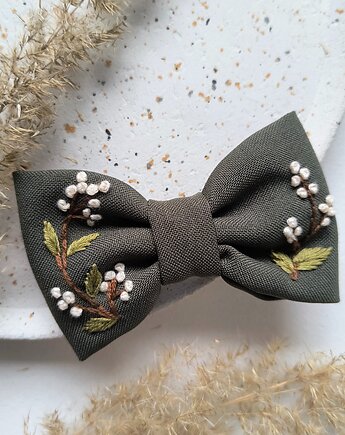 Kokarda haftowana oliwkowa gałązka, nanowoshop