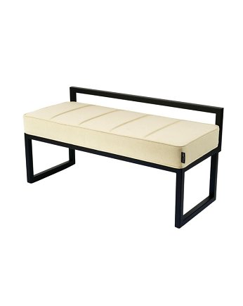 Ławka Tapicerowana Industrialna Hamilton 2802 LGM-340, EMRA WOOD DESIGN