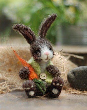 Królik z marchewką, BoboLobo Handicraft
