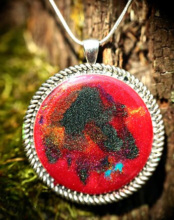 Wisiorek z żywicy - Echo, Beasolart