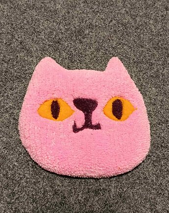 Mini dywan kotek różowy, Cotton Carpet