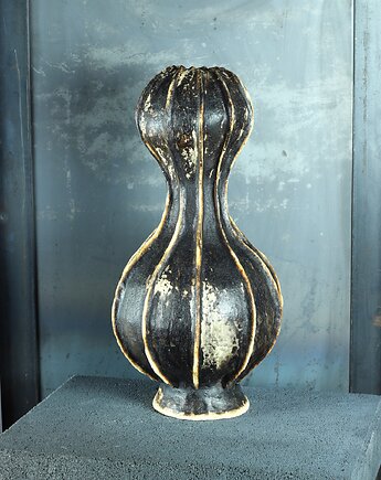 Artystyczny nowoczesny wazon ceramiczny, Pracownia Czarny Smok