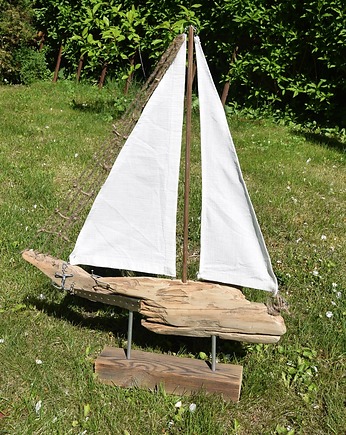 Żaglowiec, statek ze starego drewna /8/ rękodzieło, handmade, Galeriai