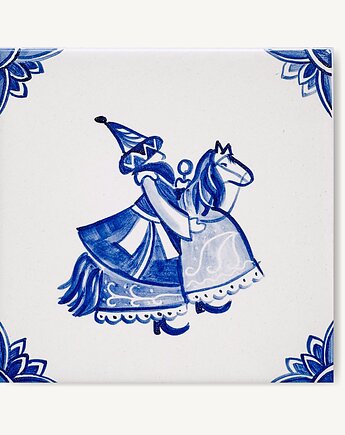 Lajkonik krako(w)ski na kafelku, AZUL kafelki