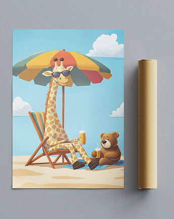 Plakat - ZIOMKI, Harry Monkey