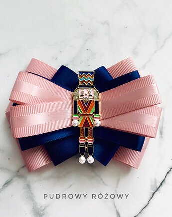 Brosza z Dziadkiem do orzechów NEW, Pudrowy Różowy