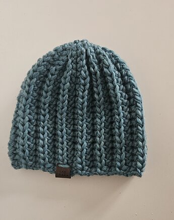 Czapka wełniana jasny turkus, Las i Łąka