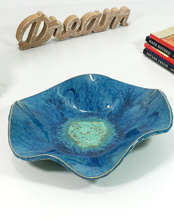 Misa dekoracyjna laguna -  na biżuterię, owoce, drobiazgi, 10FingersArt