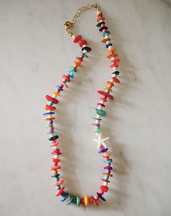 Nieregularny naszyjnik z muszli z rozgwiazdą, MAYBEJWLR