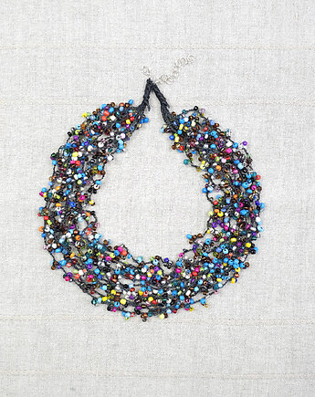 7026 Multikolorowy naszyjnik boho, kama4you