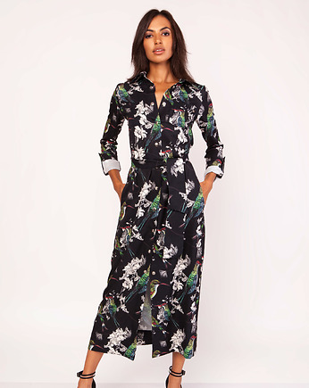 SUKIENKA MAXI, SUK159 ptaki, Lanti
