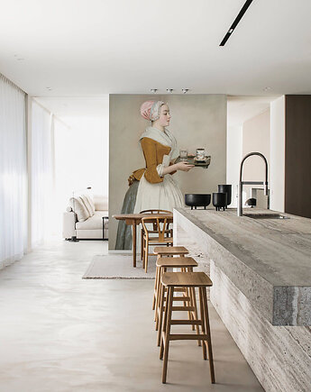 Tapeta - Czekoladziarka -  Jean-, Dekoracje PATKA Patrycja Kita