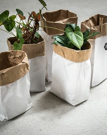 2 Małe torby papierowe, ekodizajn