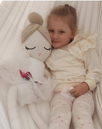 Lalka szmaciana personalizowana XXL 90 cm Claire's, Little Angels