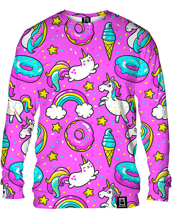 Bluza Bez Kaptura Męska DR.CROW Unicorn Confetti, DrCrow
